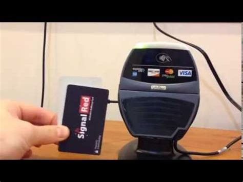 youtube signalred rfid blocking card test|rfid credit card testing.